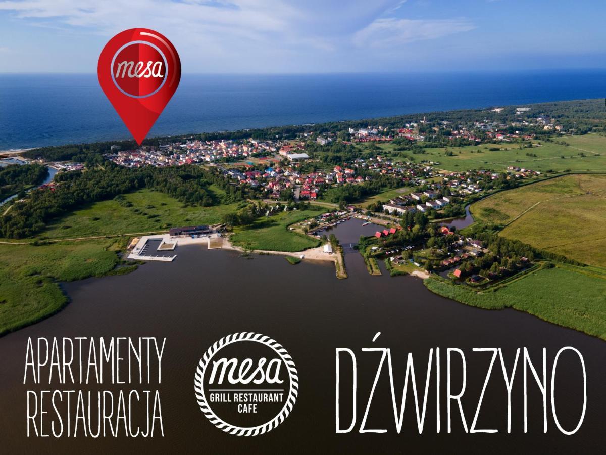 Apartamenty Mesa Grill Restaurant Cafe Dźwirzyno Exteriér fotografie